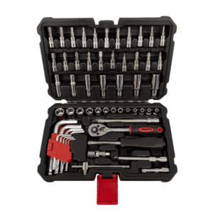 Kit Jogo Bits e Soquetes 1/4 58Pçs ZT001601 ZENITE